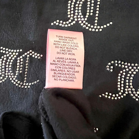 NWT JUICY COUTURE Bling Velour Strapy slip - Picture 3 of 4